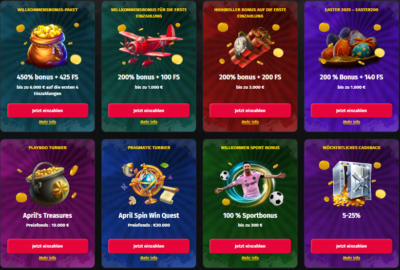 Bonuses at JettBet Casino